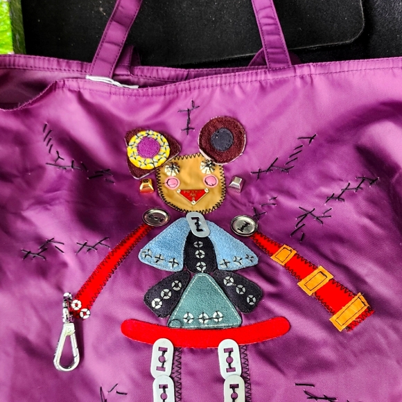 Prada robot 6 nylon tote in purple - Picture 1 of 3